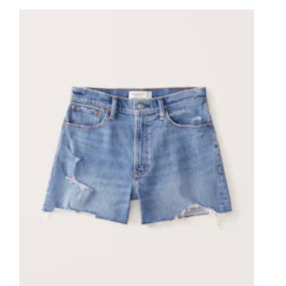 Abercrombie high waist mom shorts (curve love)